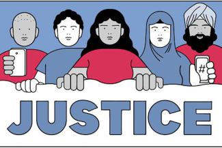 Justice, (Artwork by Nadia Hafid)