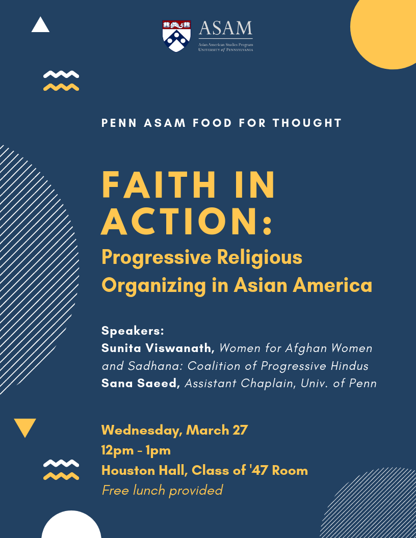 Faith in Action event flyer